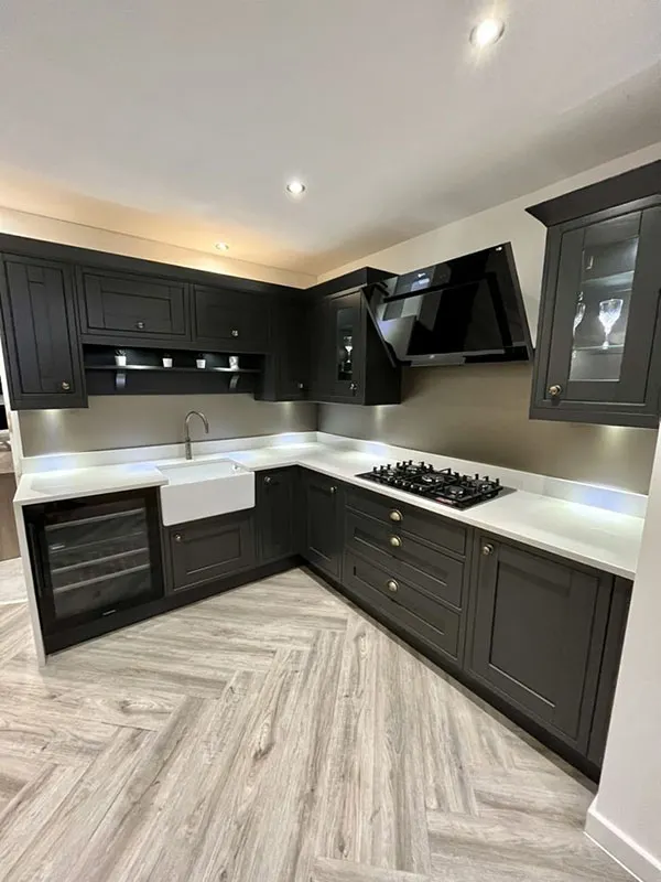 32 طرح کابینت آشپزخانه شیک؛ چیزی که هیچکس قبل از نصب به شما نمیگوید! 9 Stylish kitchen cabinet design 6