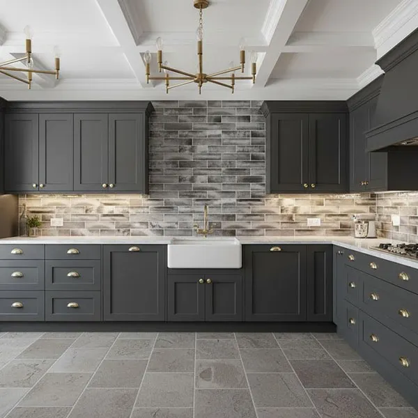 32 طرح کابینت آشپزخانه شیک؛ چیزی که هیچکس قبل از نصب به شما نمیگوید! 13 Stylish kitchen cabinet design 9