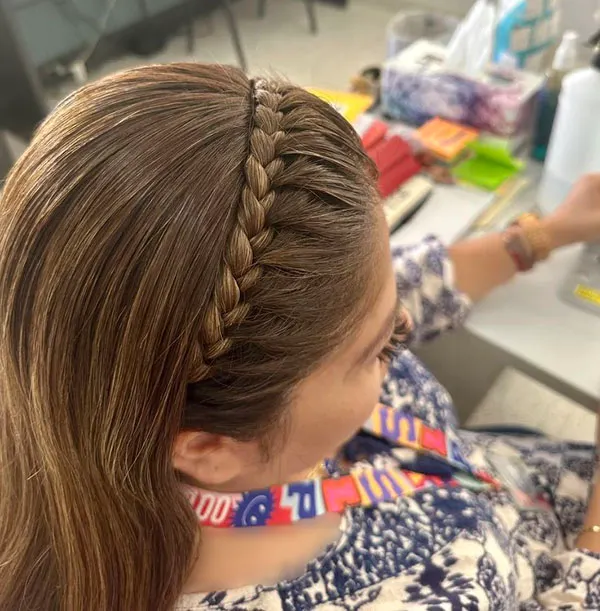 The latest girls Tali braid style 11