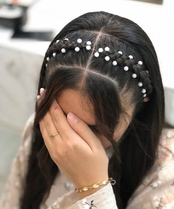 The latest girls Tali braid style 12