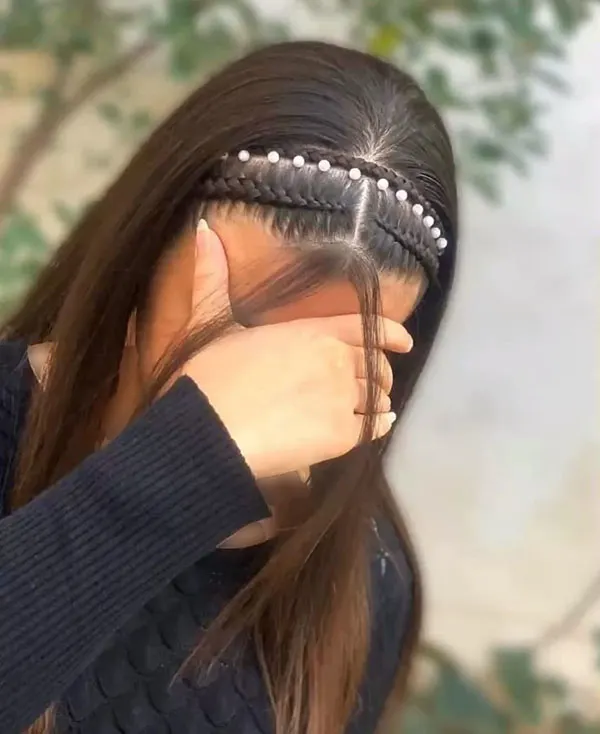 The latest girls Tali braid style 13