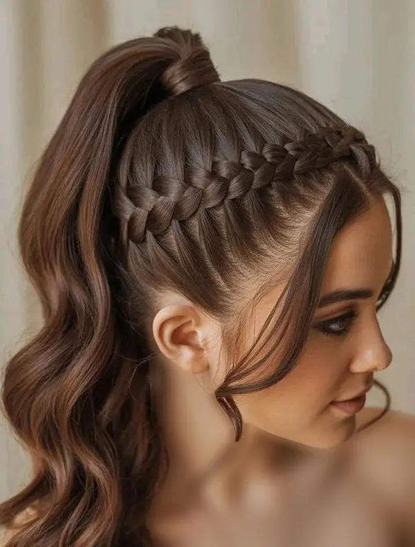 The latest girls Tali braid style 14