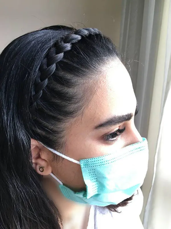 The latest girls Tali braid style 15