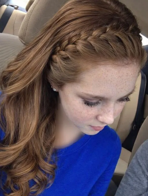 The latest girls Tali braid style 20