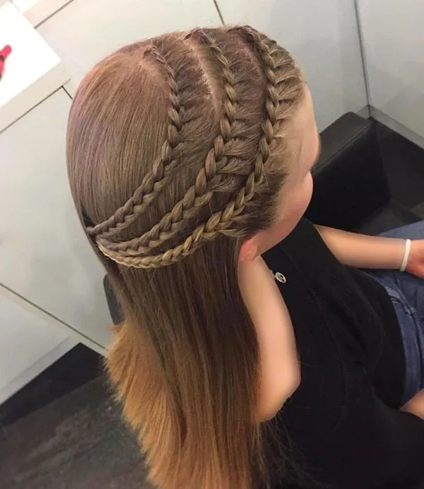 The latest girls Tali braid style 23