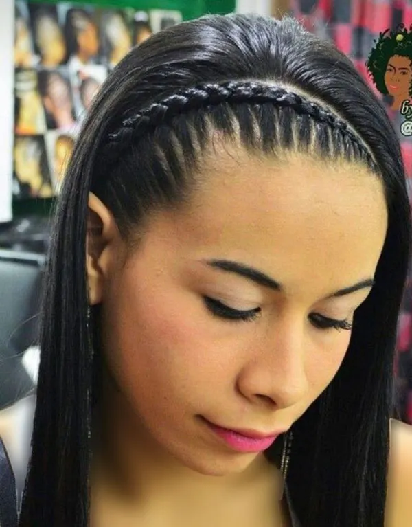 The latest girls Tali braid style 25
