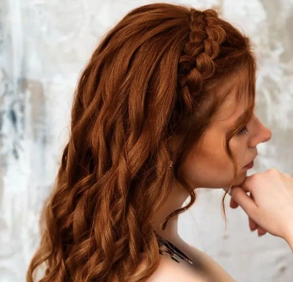 The latest girls Tali braid style 3