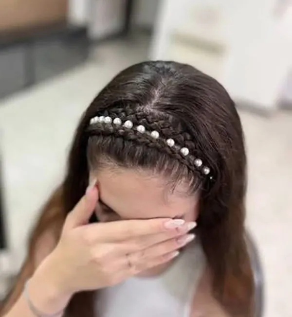 The latest girls Tali braid style 31