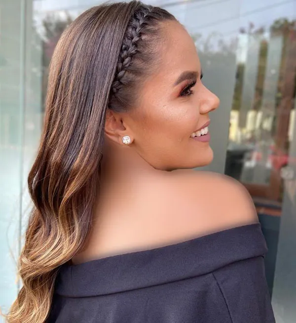 The latest girls Tali braid style 4