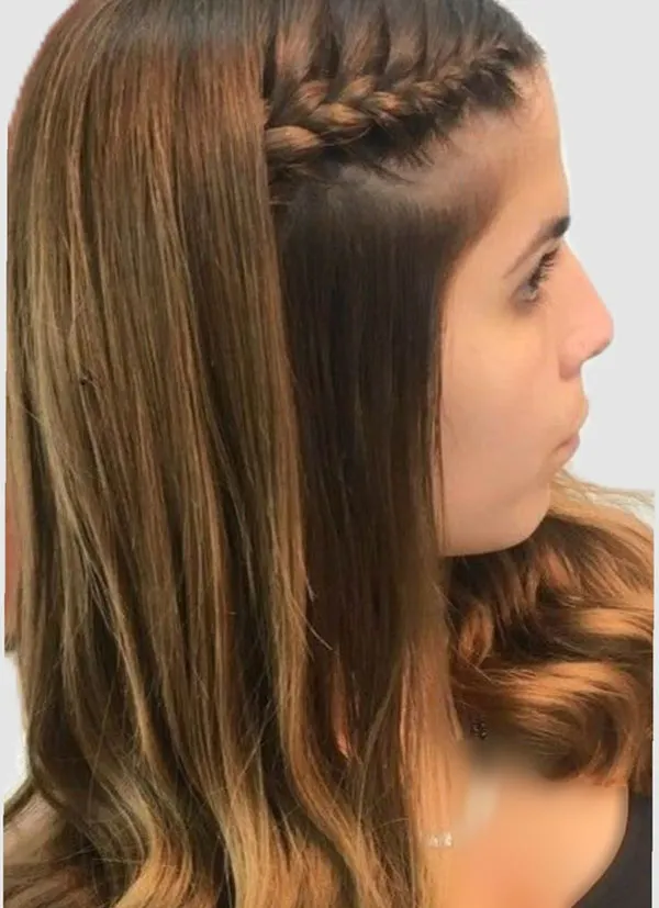 The latest girls Tali braid style 5