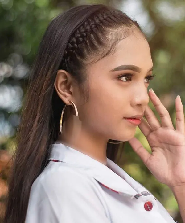 The latest girls Tali braid style 8