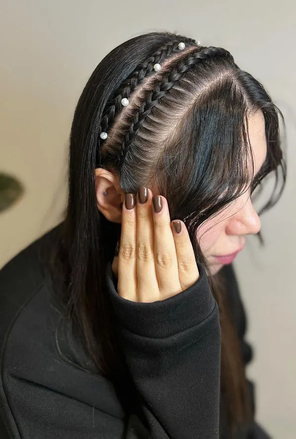 The latest girls Tali braid style 9