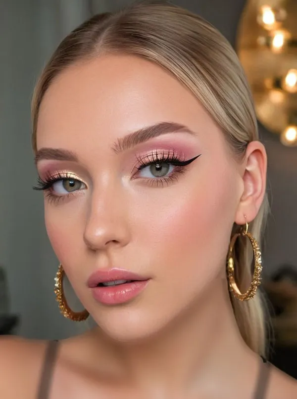 آرایش جدید صورت 1405 که امسال همه دوست دارند! 25 Trendy Makeup Looks 21