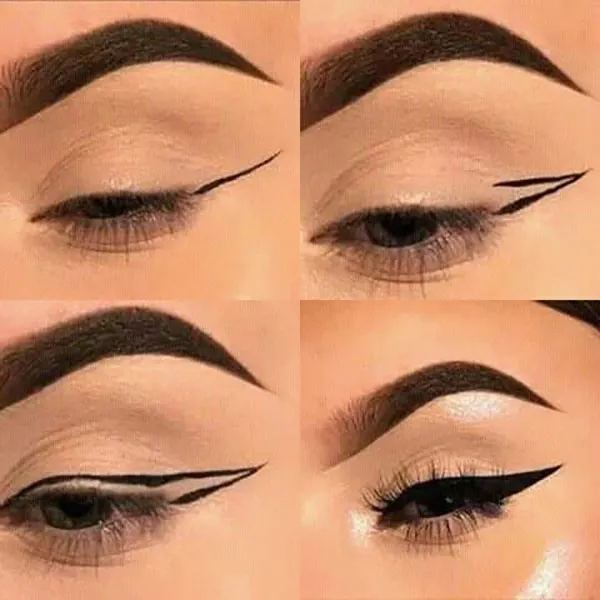 اموزش خط چشم ساده: 5 تکنیک کاربردی برای شروع! 26 Tutorial Simple EyeLine 22