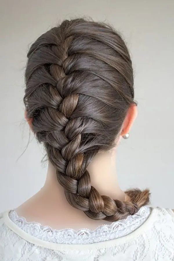 Types of French braids 24