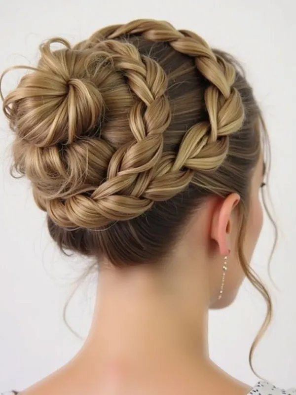 Types of formal hairstyles featuring braids 14