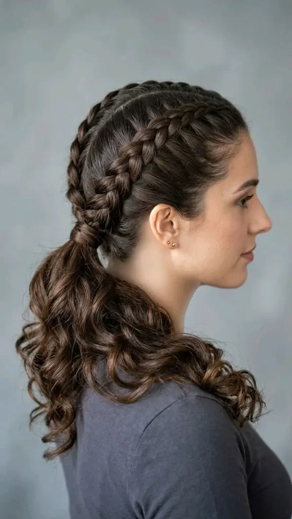 Types of formal hairstyles featuring braids 17