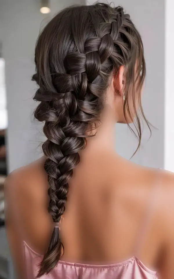 Types of formal hairstyles featuring braids 2