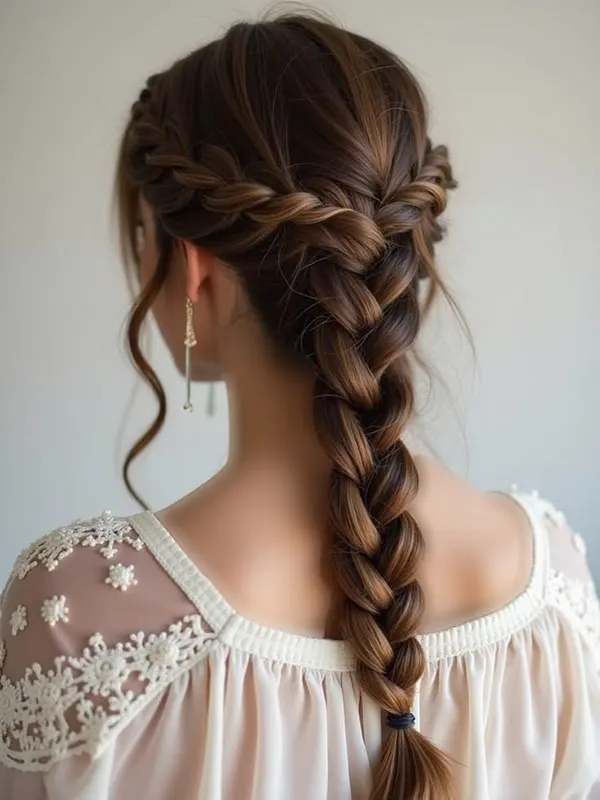 Types of formal hairstyles featuring braids 29