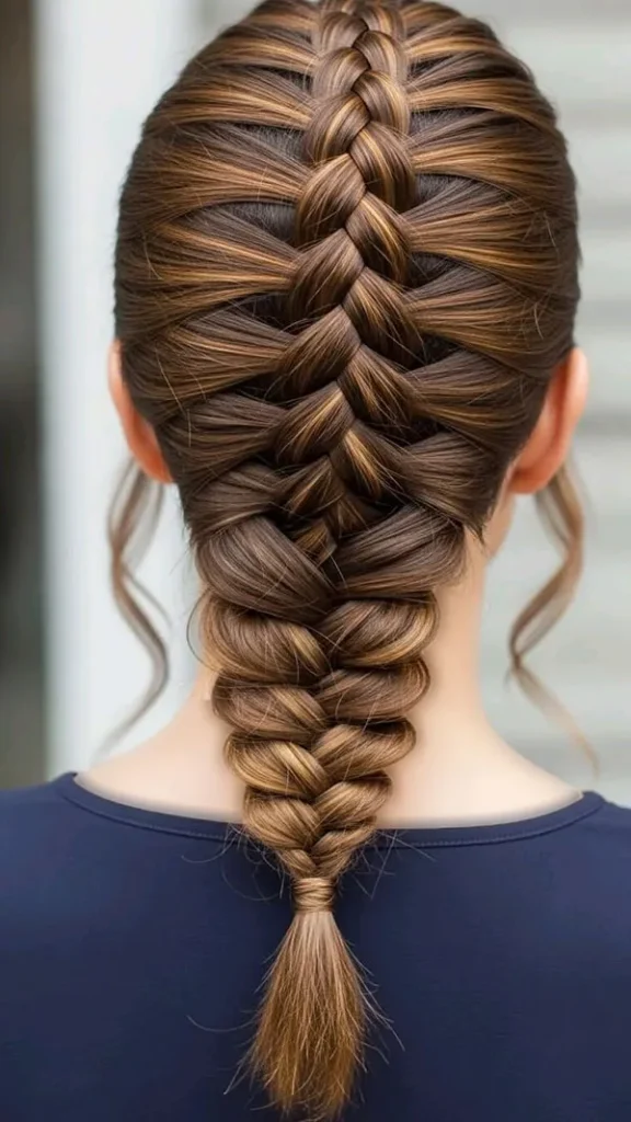 Types of formal hairstyles featuring braids 5
