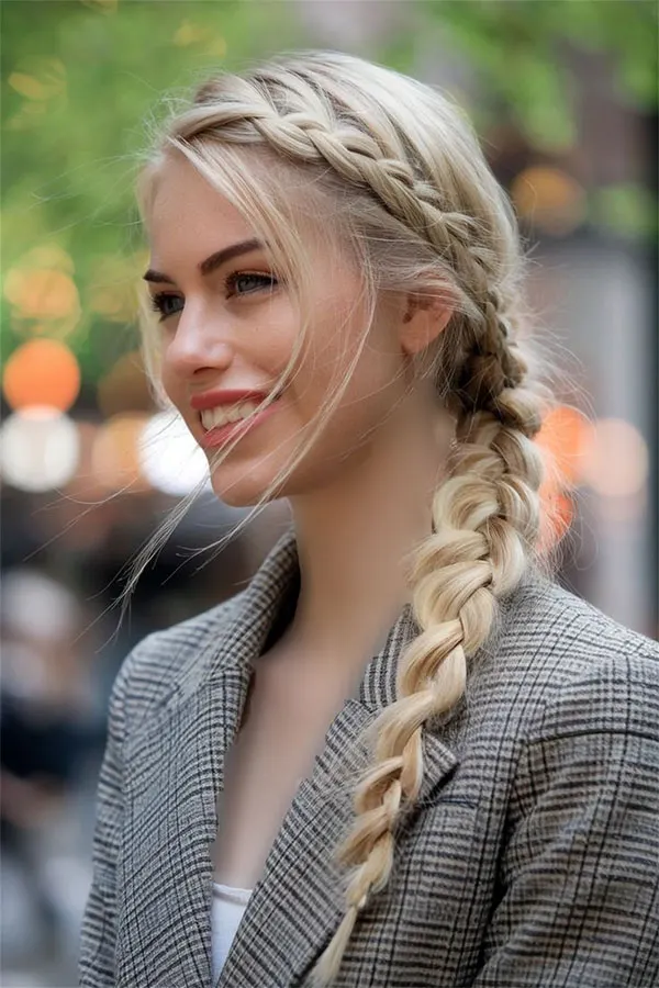 Types of formal hairstyles featuring braids 6