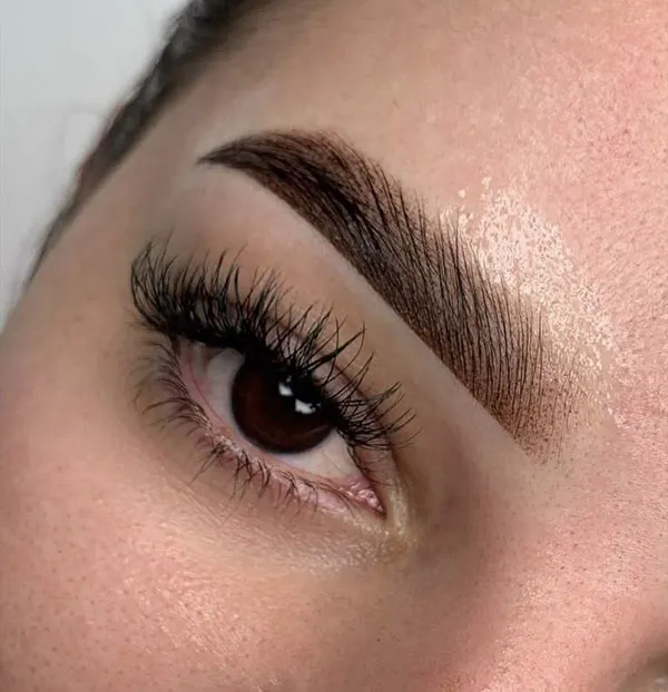 Types of trendy eyebrow models 9