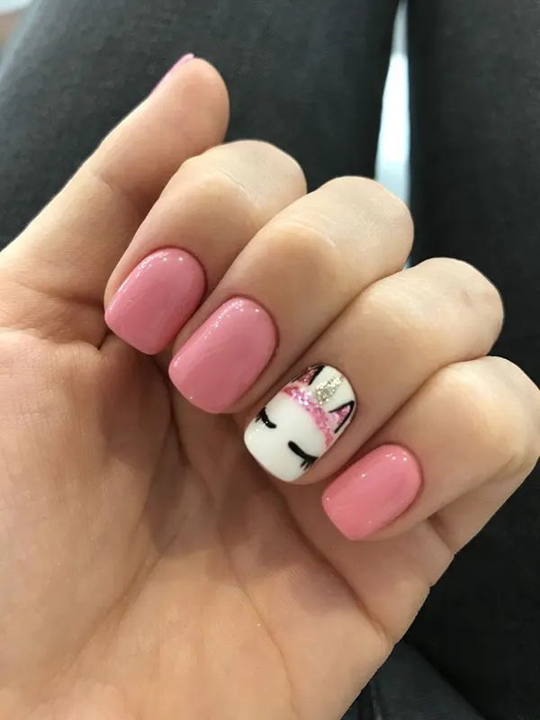 Unicorn nail designs for kids 13