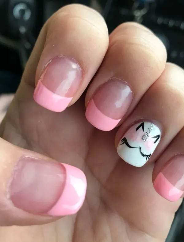 Unicorn nail designs for kids 19