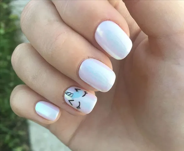 Unicorn nail designs for kids 22