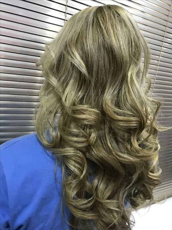 Very light olive hair color 25