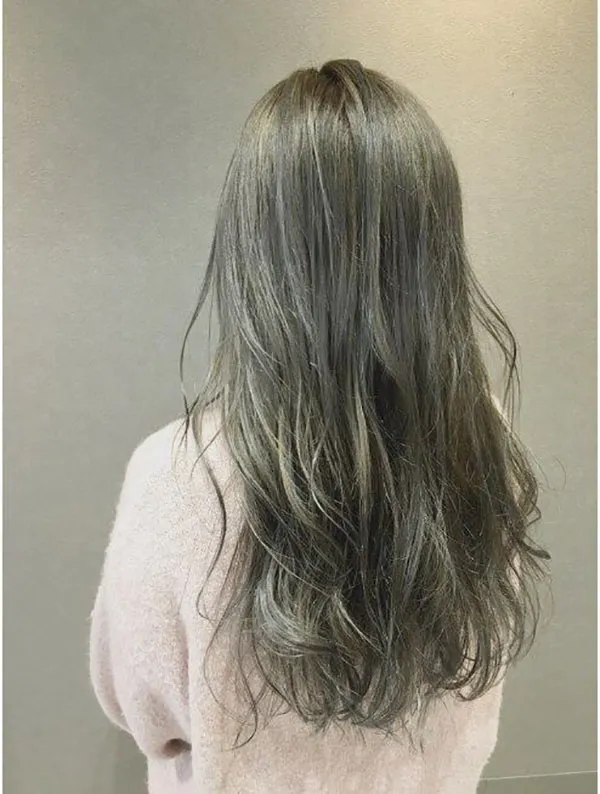Very light olive hair color 29