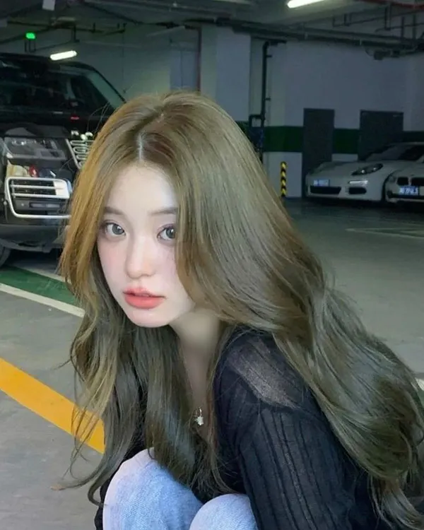 Very light olive hair color 5