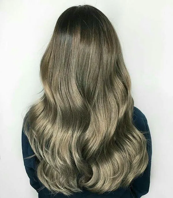 Very light olive hair color 6