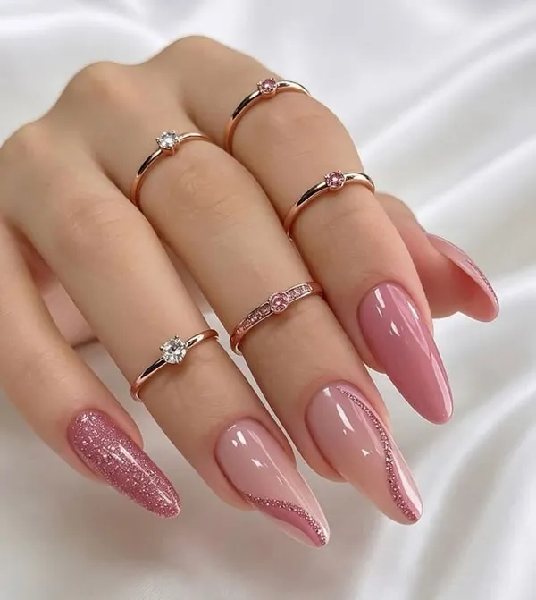 32 طرح ناخن برای عروسی | انتخابهایی که از مد نمیافتند! 17 Wedding nail designs 11