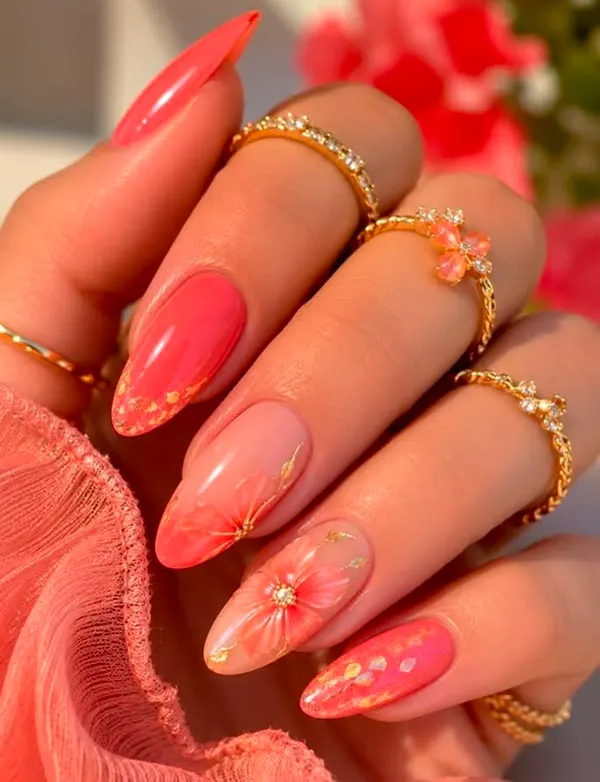 32 طرح ناخن برای عروسی | انتخابهایی که از مد نمیافتند! 25 Wedding nail designs 18