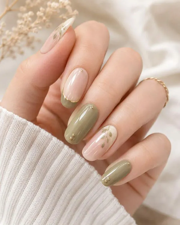 32 طرح ناخن برای عروسی | انتخابهایی که از مد نمیافتند! 23 Wedding nail designs 20
