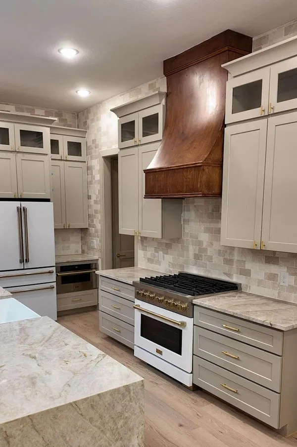 White and brown cabinets 1