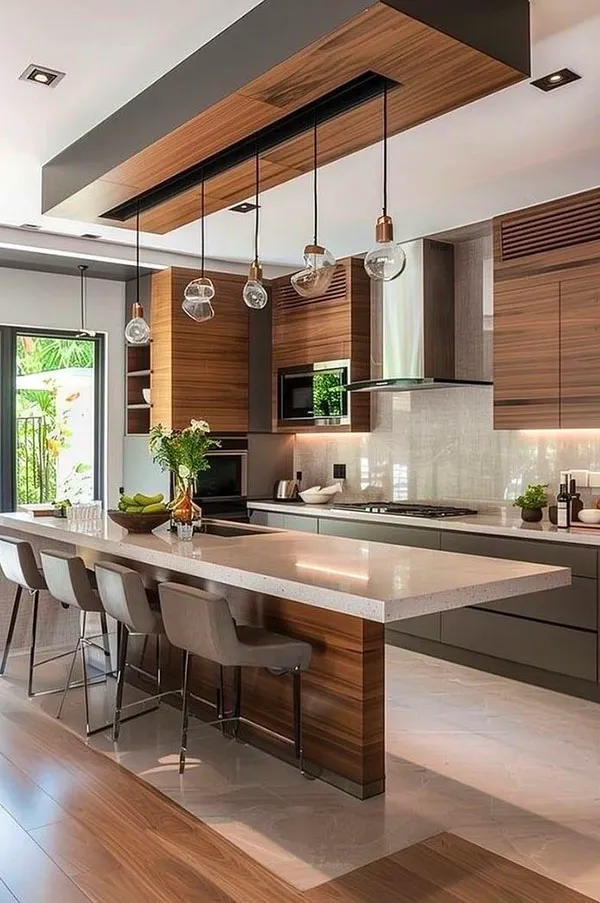 White and brown cabinets 23