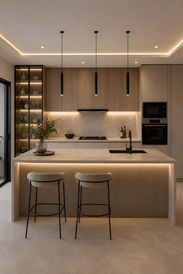 White and brown cabinets 7