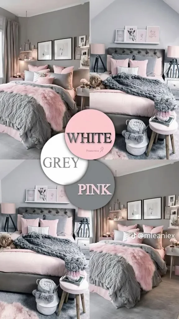 رنگ اتاق خواب دخترانه 2026؛ شیکترین رنگها و ترکیبهای جدید! 16 2026 Girls Bedroom Color Trends 12