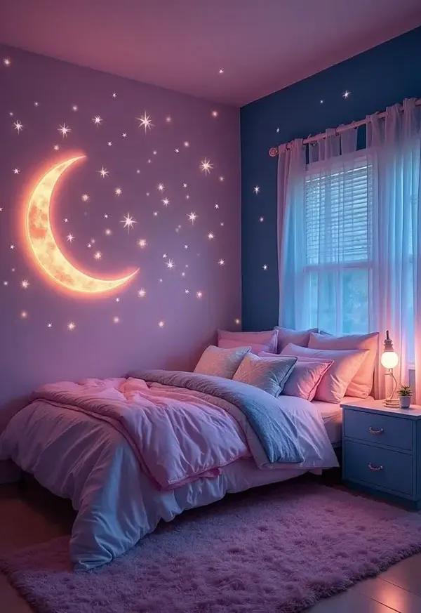 رنگ اتاق خواب دخترانه 2026؛ شیکترین رنگها و ترکیبهای جدید! 17 2026 Girls Bedroom Color Trends 13