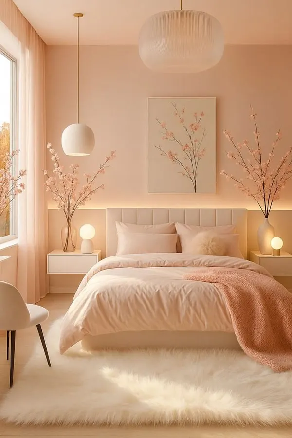 رنگ اتاق خواب دخترانه 2026؛ شیکترین رنگها و ترکیبهای جدید! 18 2026 Girls Bedroom Color Trends 17