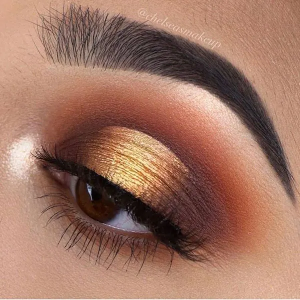 33 مدل سایه چشم پاییزی که فقط قهوهای نیست؛ این مدلها امسال جذابترند! 13 Autumn eyeshadow 10