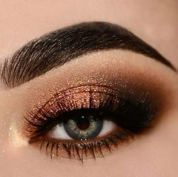 33 مدل سایه چشم پاییزی که فقط قهوهای نیست؛ این مدلها امسال جذابترند! 14 Autumn eyeshadow 11