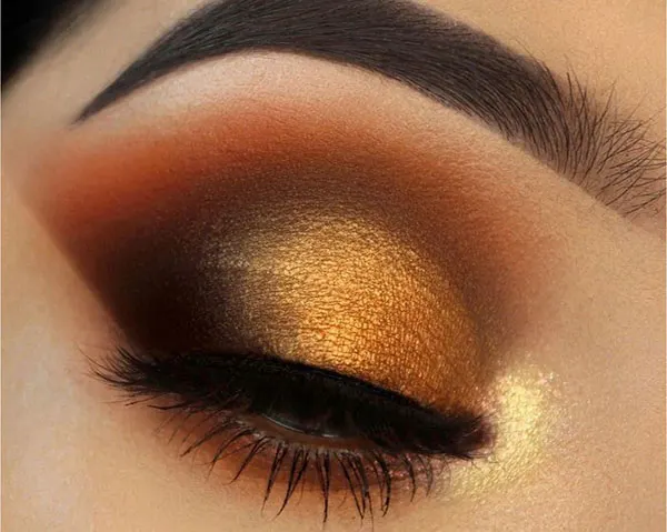 33 مدل سایه چشم پاییزی که فقط قهوهای نیست؛ این مدلها امسال جذابترند! 20 Autumn eyeshadow 17