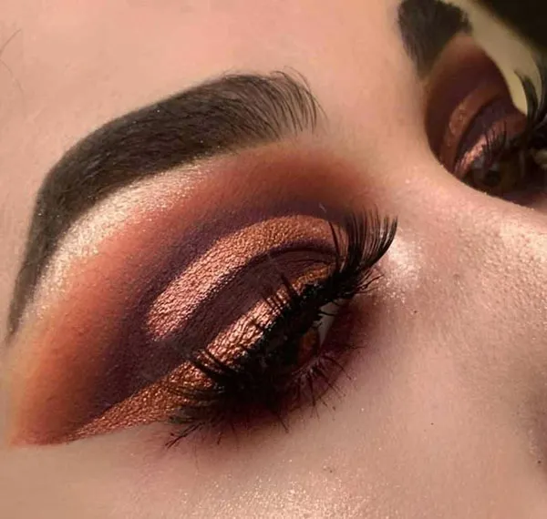 33 مدل سایه چشم پاییزی که فقط قهوهای نیست؛ این مدلها امسال جذابترند! 21 Autumn eyeshadow 18