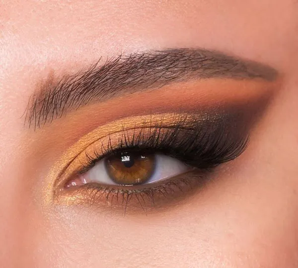 33 مدل سایه چشم پاییزی که فقط قهوهای نیست؛ این مدلها امسال جذابترند! 28 Autumn eyeshadow 25