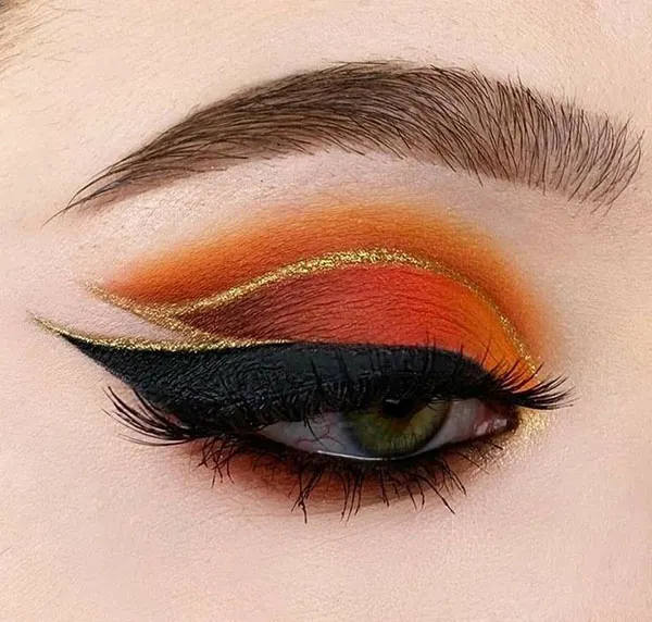 33 مدل سایه چشم پاییزی که فقط قهوهای نیست؛ این مدلها امسال جذابترند! 29 Autumn eyeshadow 26
