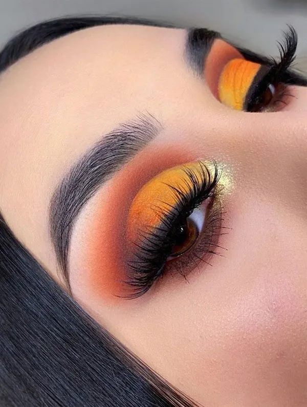 33 مدل سایه چشم پاییزی که فقط قهوهای نیست؛ این مدلها امسال جذابترند! 4 Autumn eyeshadow 4