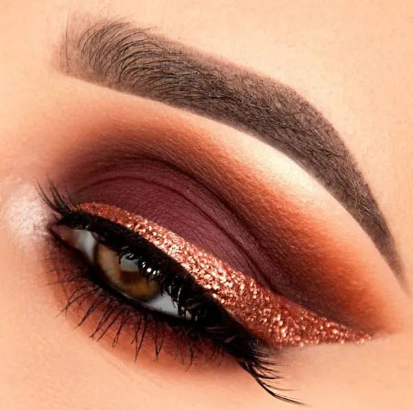 33 مدل سایه چشم پاییزی که فقط قهوهای نیست؛ این مدلها امسال جذابترند! 9 Autumn eyeshadow 5